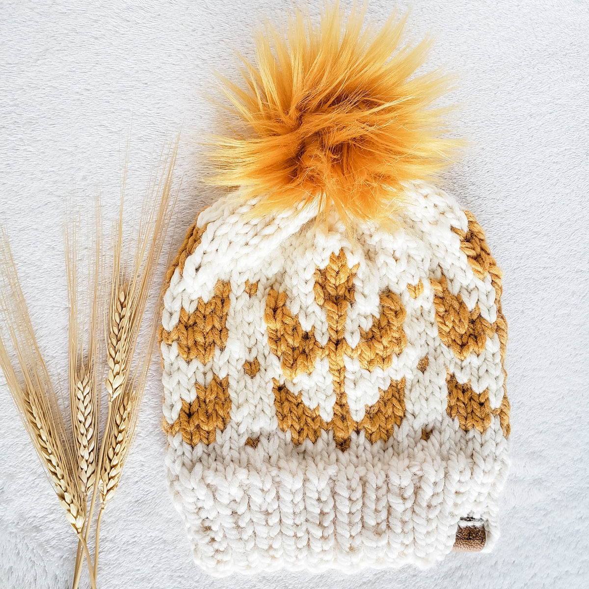 KNITTING PATTERN - Fields of Gold Beanie