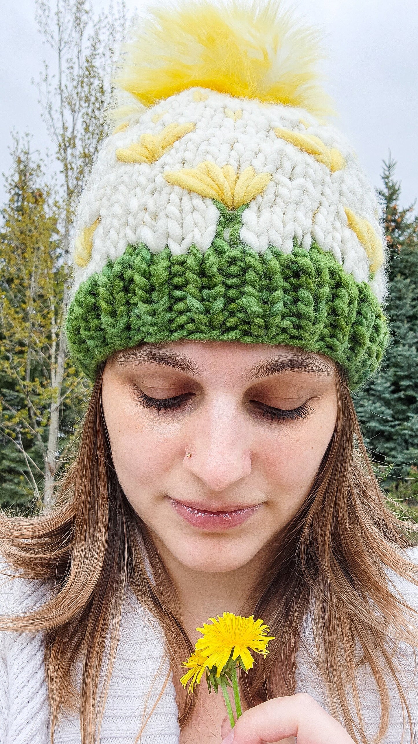 KNITTING PATTERN - Dandelion Hat