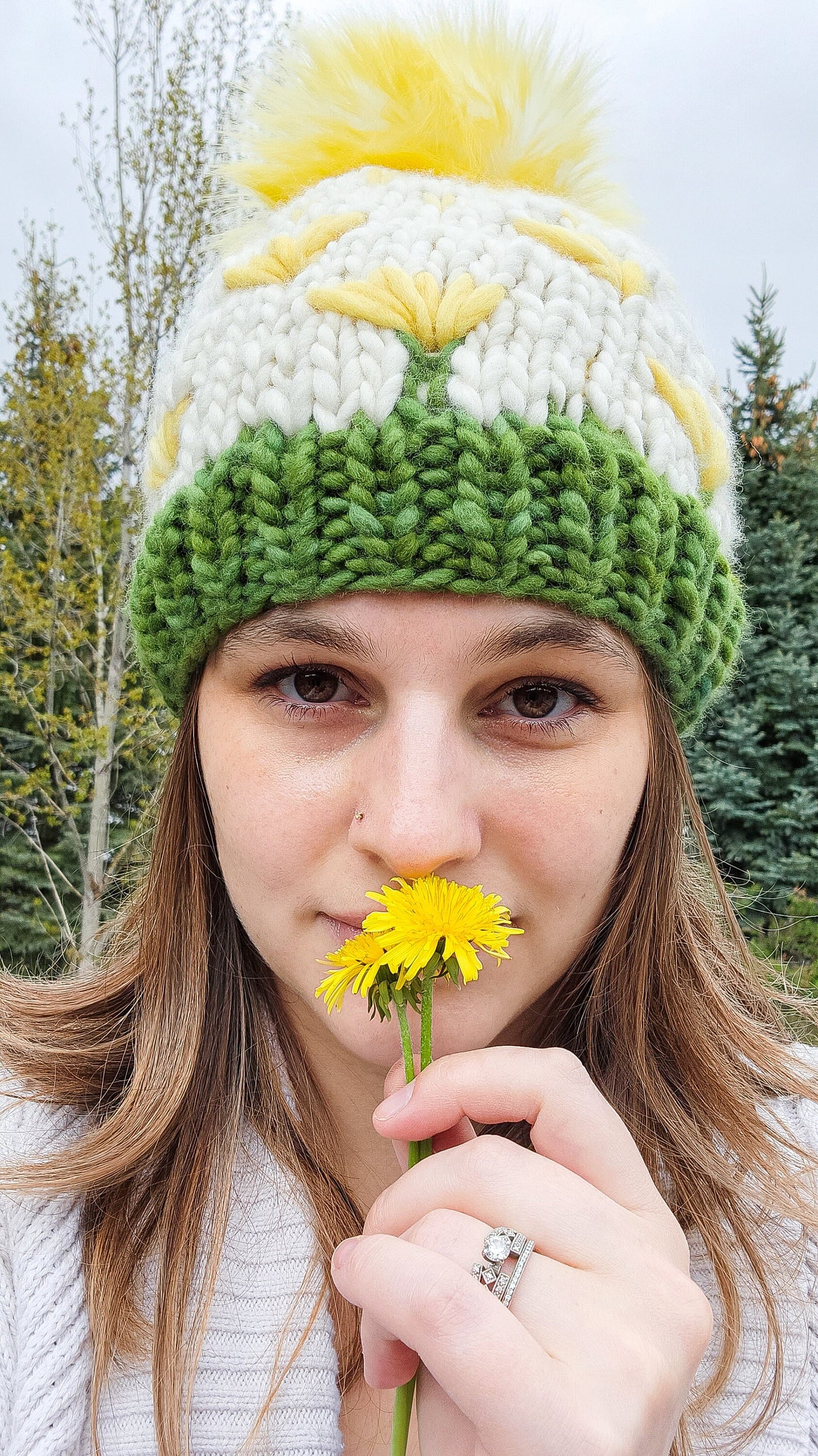 KNITTING PATTERN - Dandelion Hat