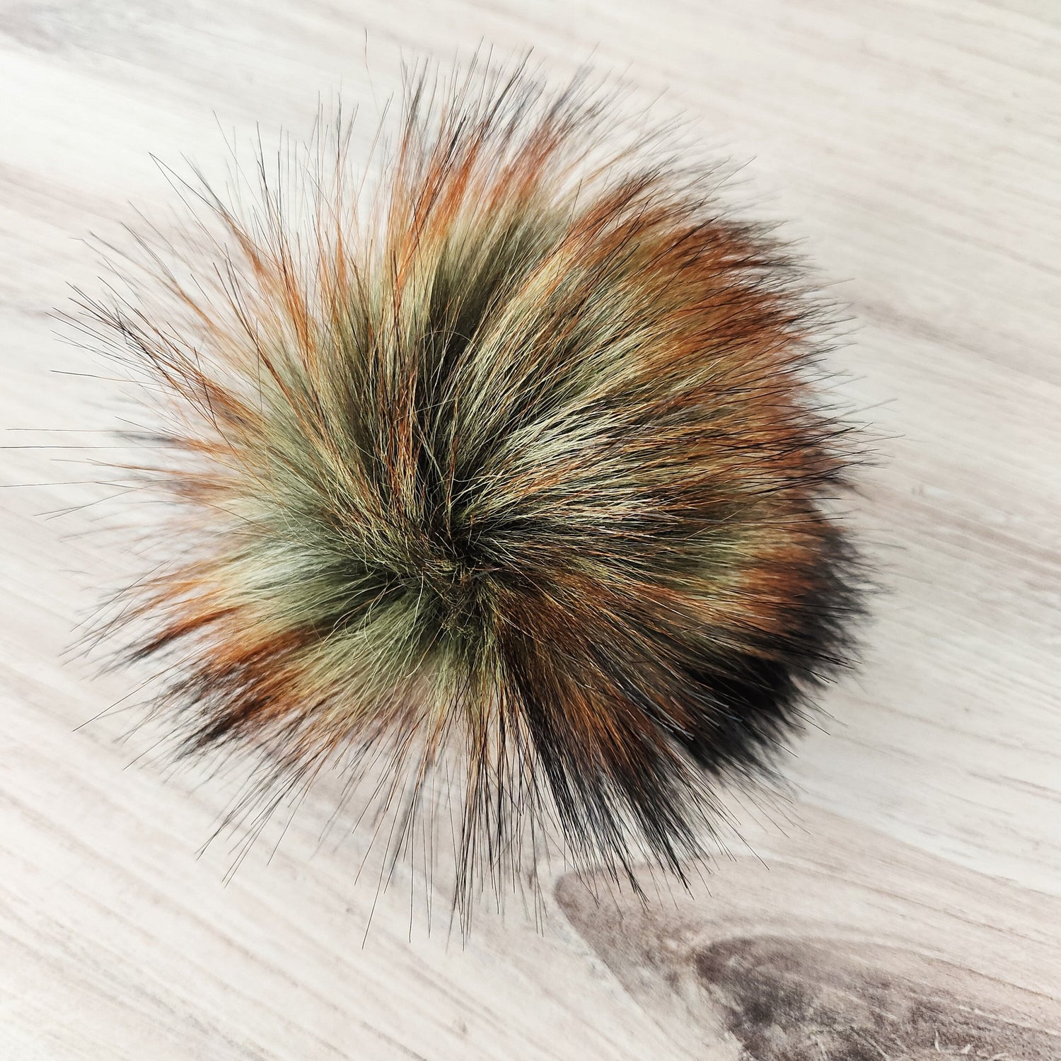 Faux Fur Poms