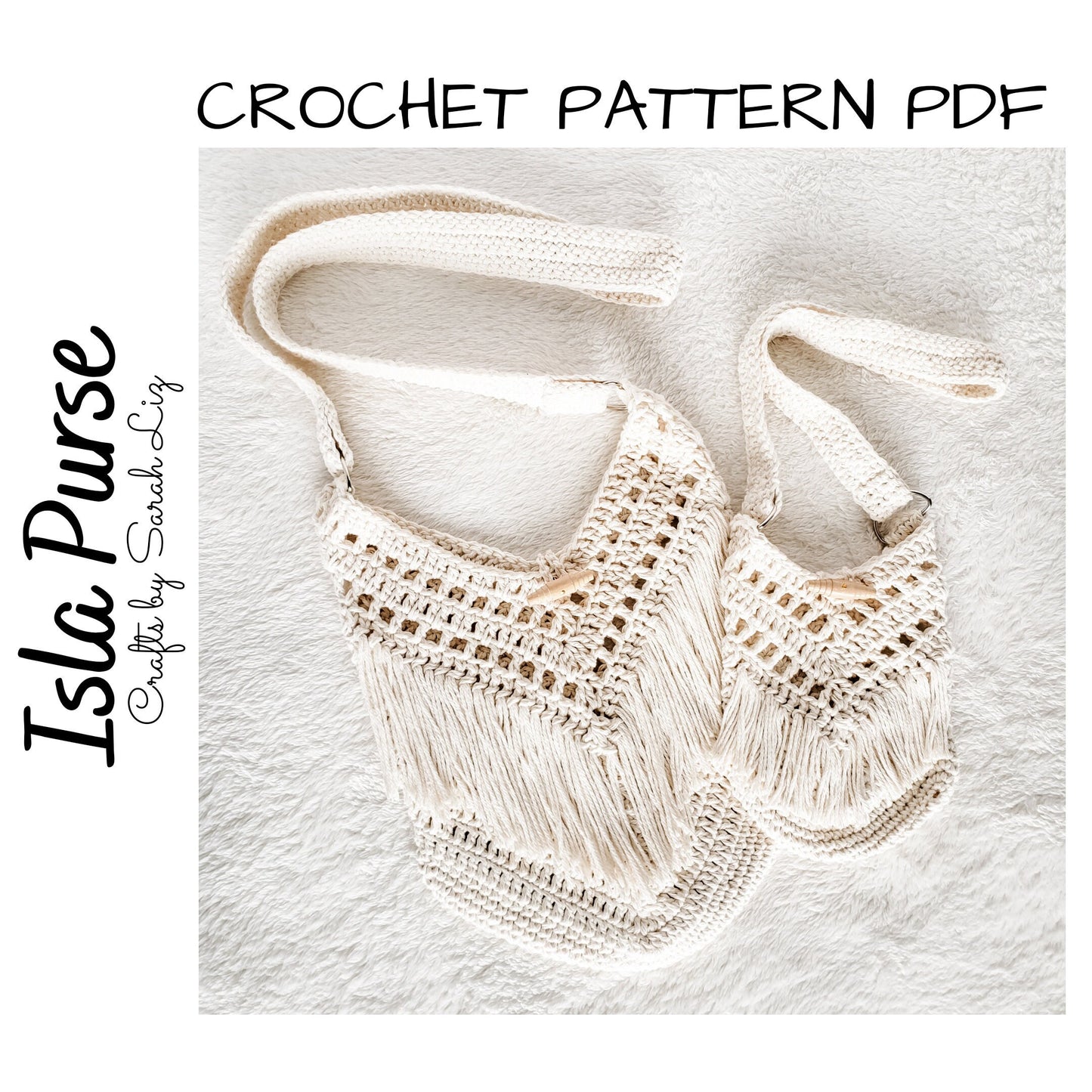 CROCHET PATTERN - Isla Purse