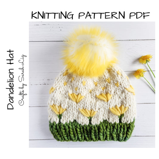KNITTING PATTERN - Dandelion Hat