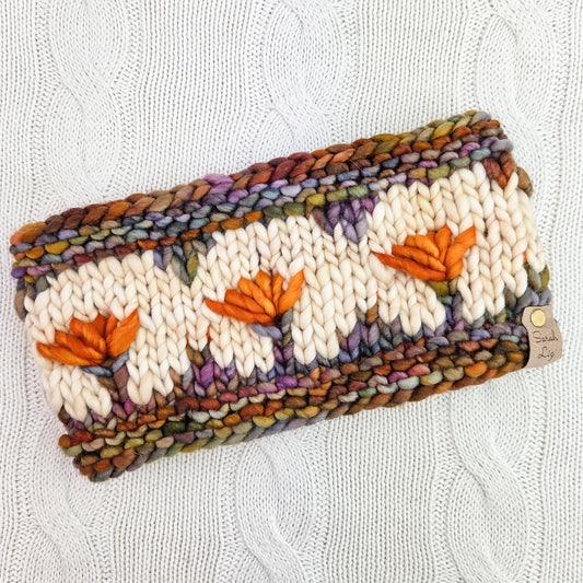 Dandelion Earwarmer - autumn colors