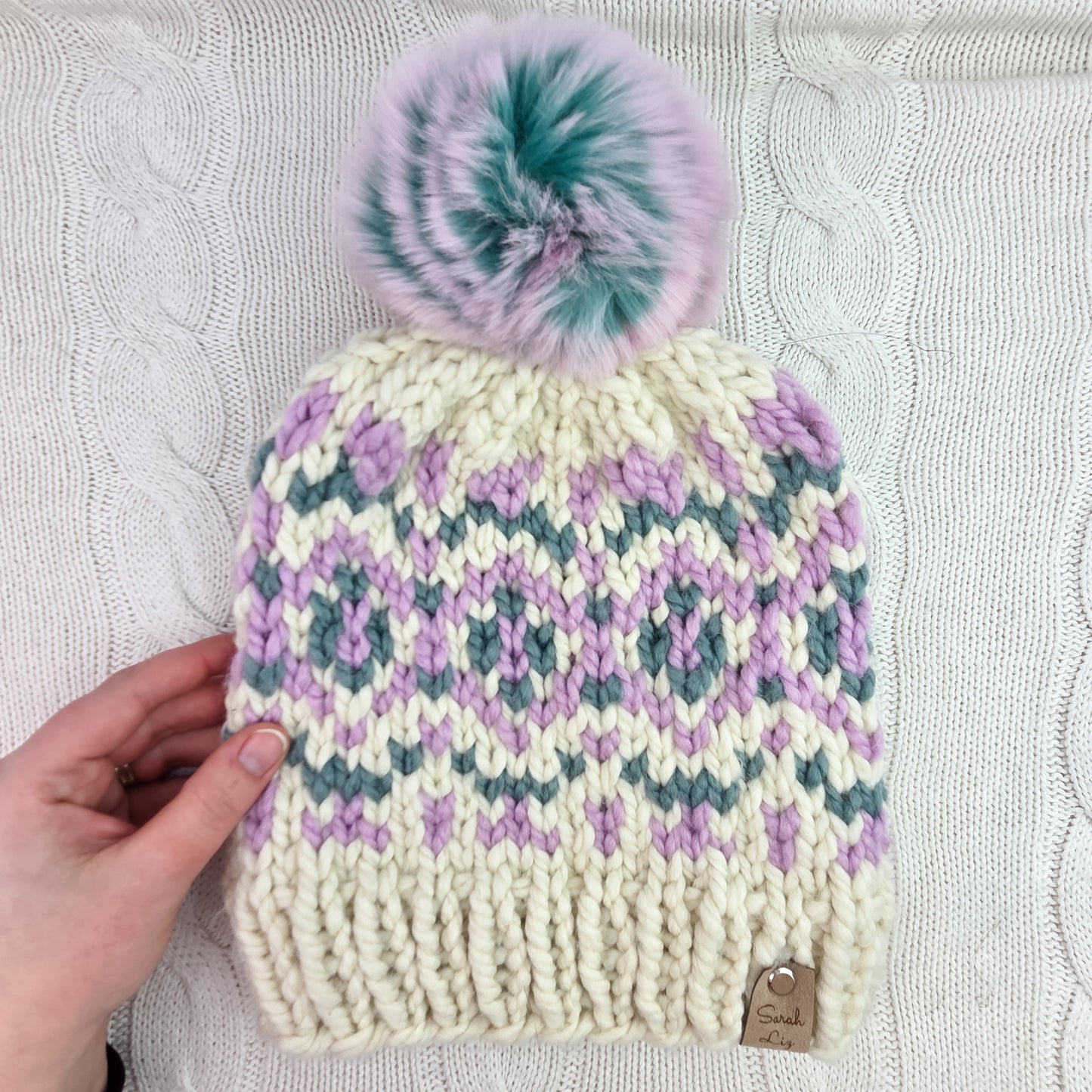 Lavender Fields Beanie