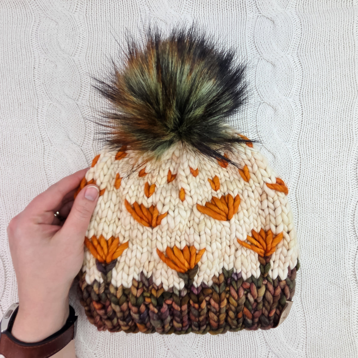 Dandelion Hat - Autumn colors