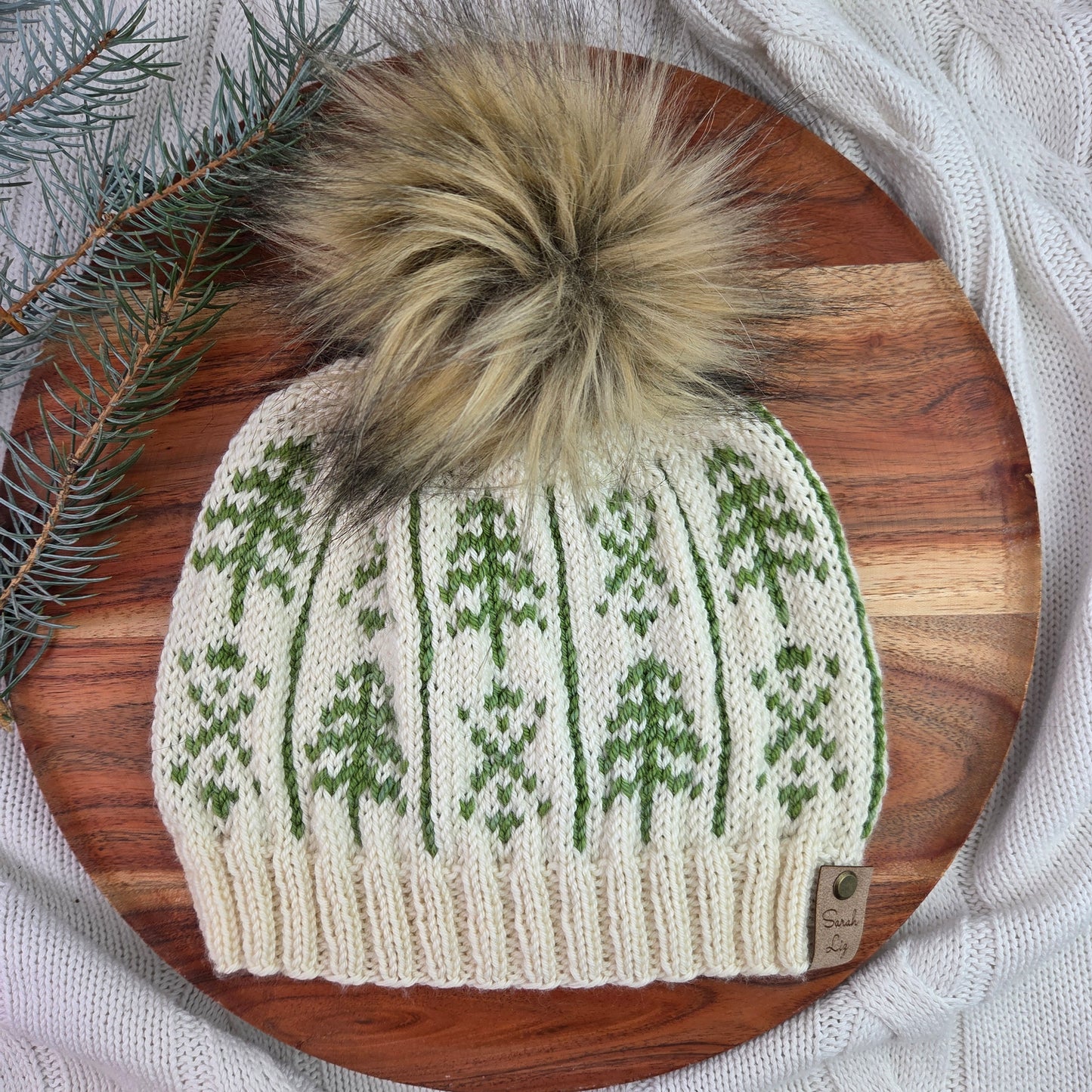 Knit Kit - Spruce Beanie - Moss