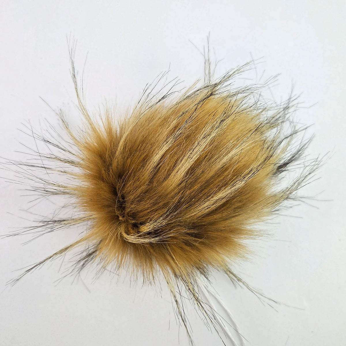 Golden Fox Faux Fur Pom