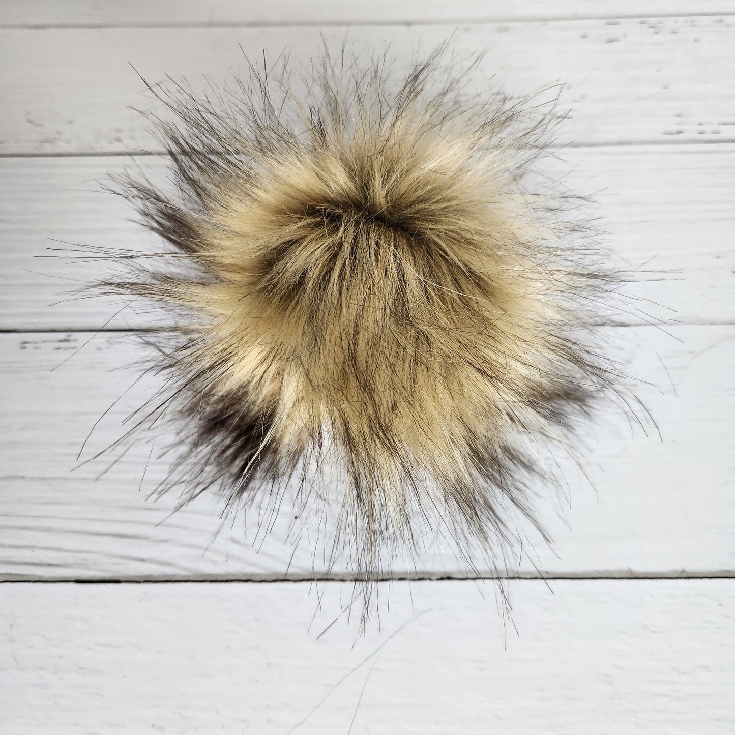 Coyote Faux Fur Pom