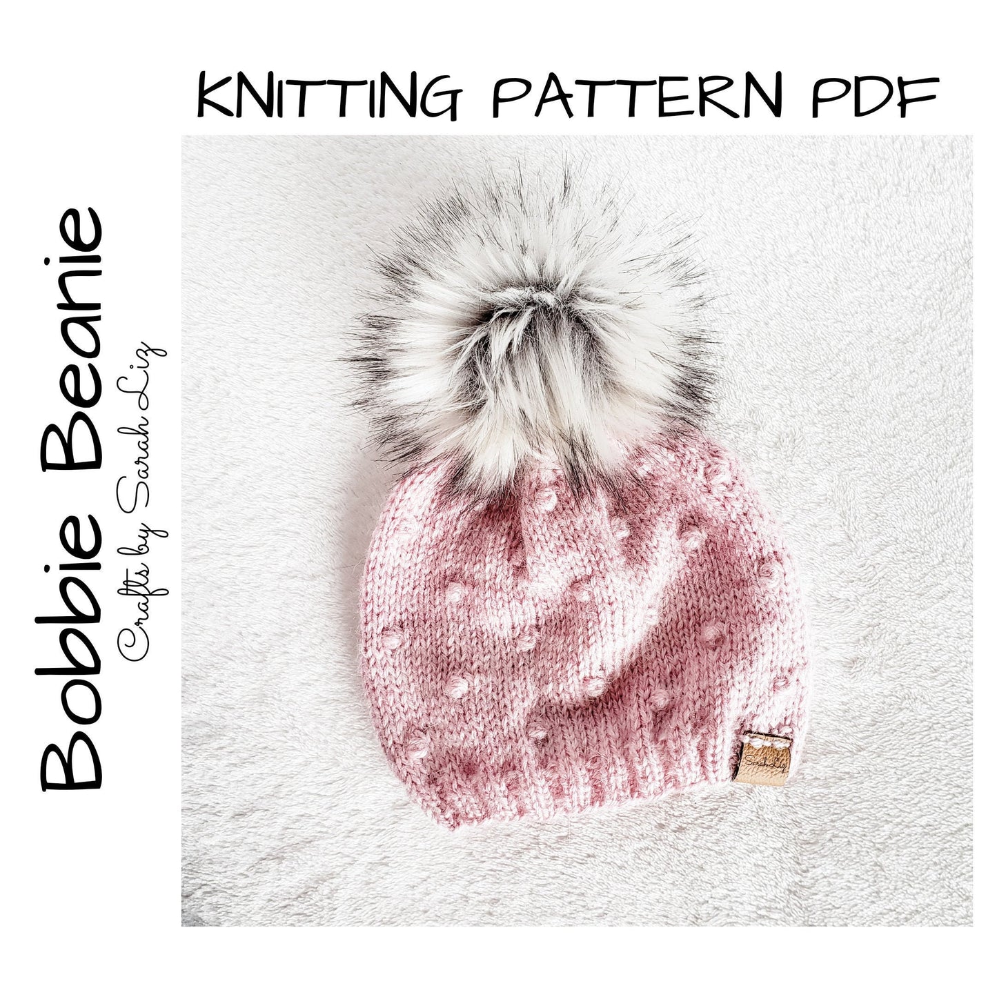 KNITTING PATTERN - Bobbie Beanie