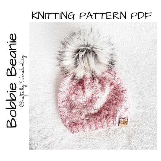 KNITTING PATTERN - Bobbie Beanie