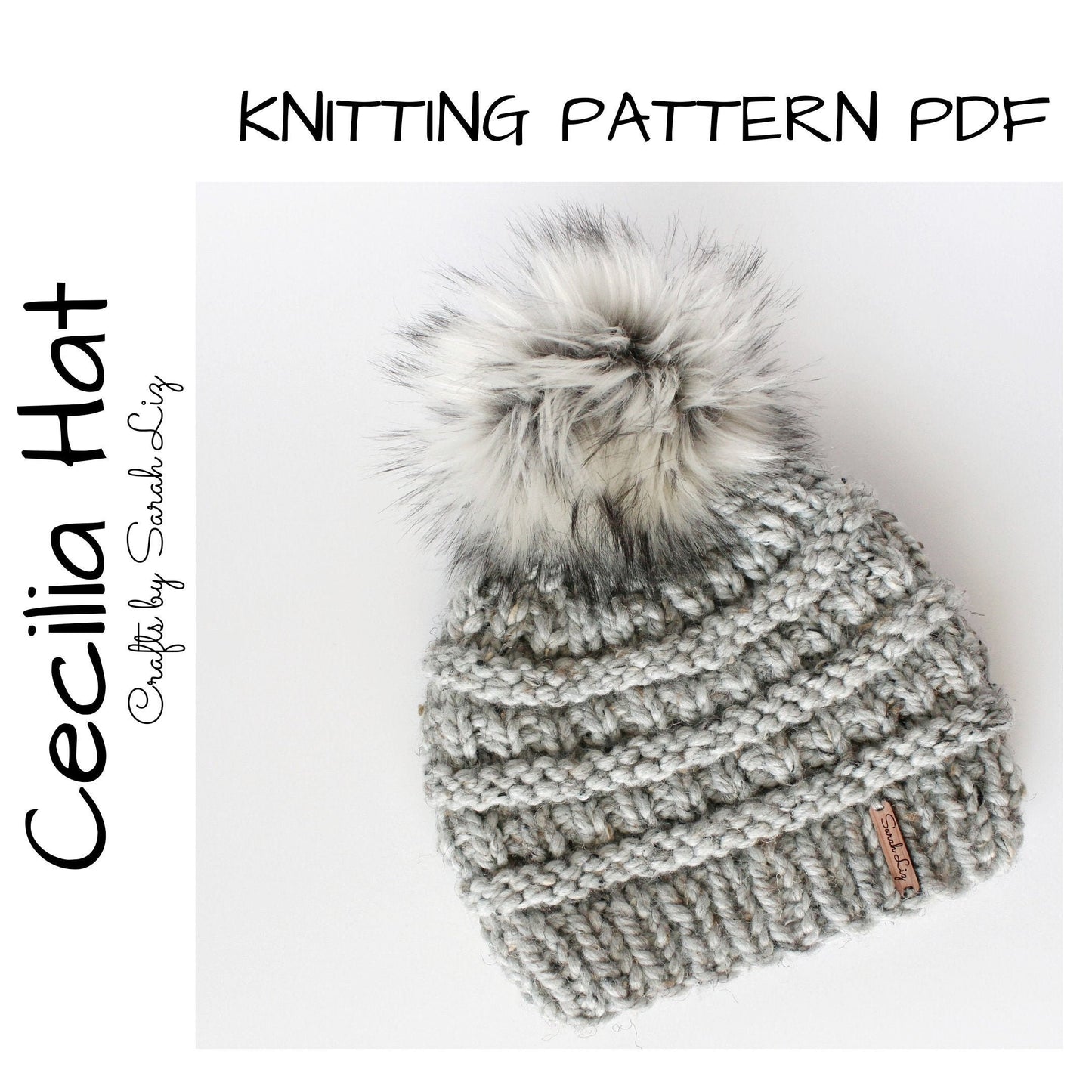 KNITTING PATTERN - Cecilia Hat