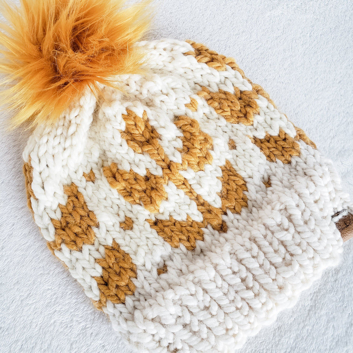 KNITTING PATTERN - Fields of Gold Beanie