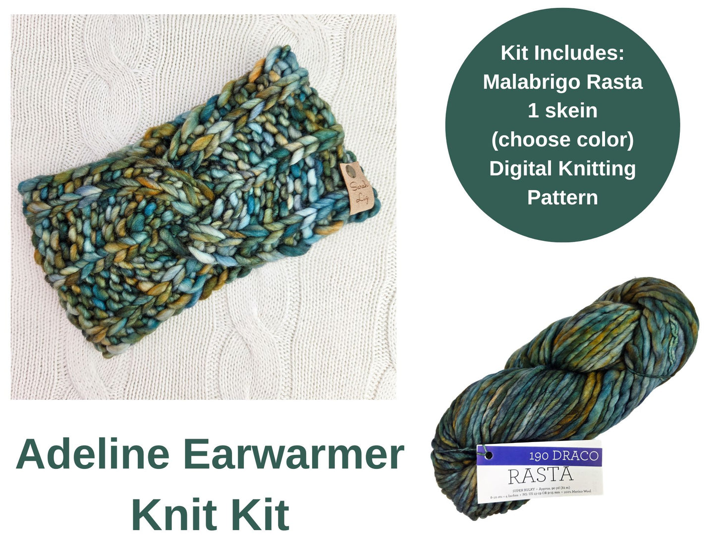 Knit Kit - Adeline Earwarmer