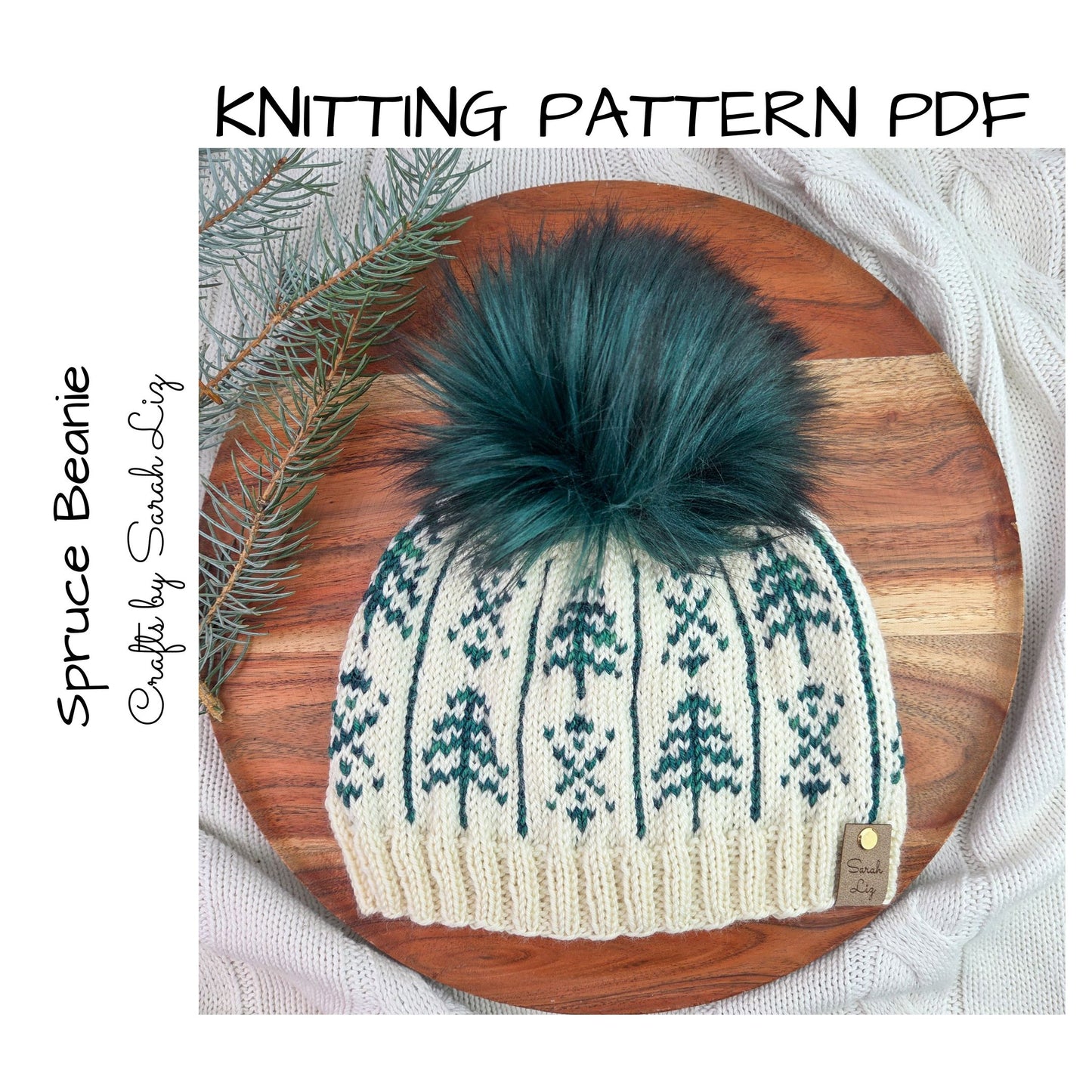 Knitting Pattern - Spruce Beanie