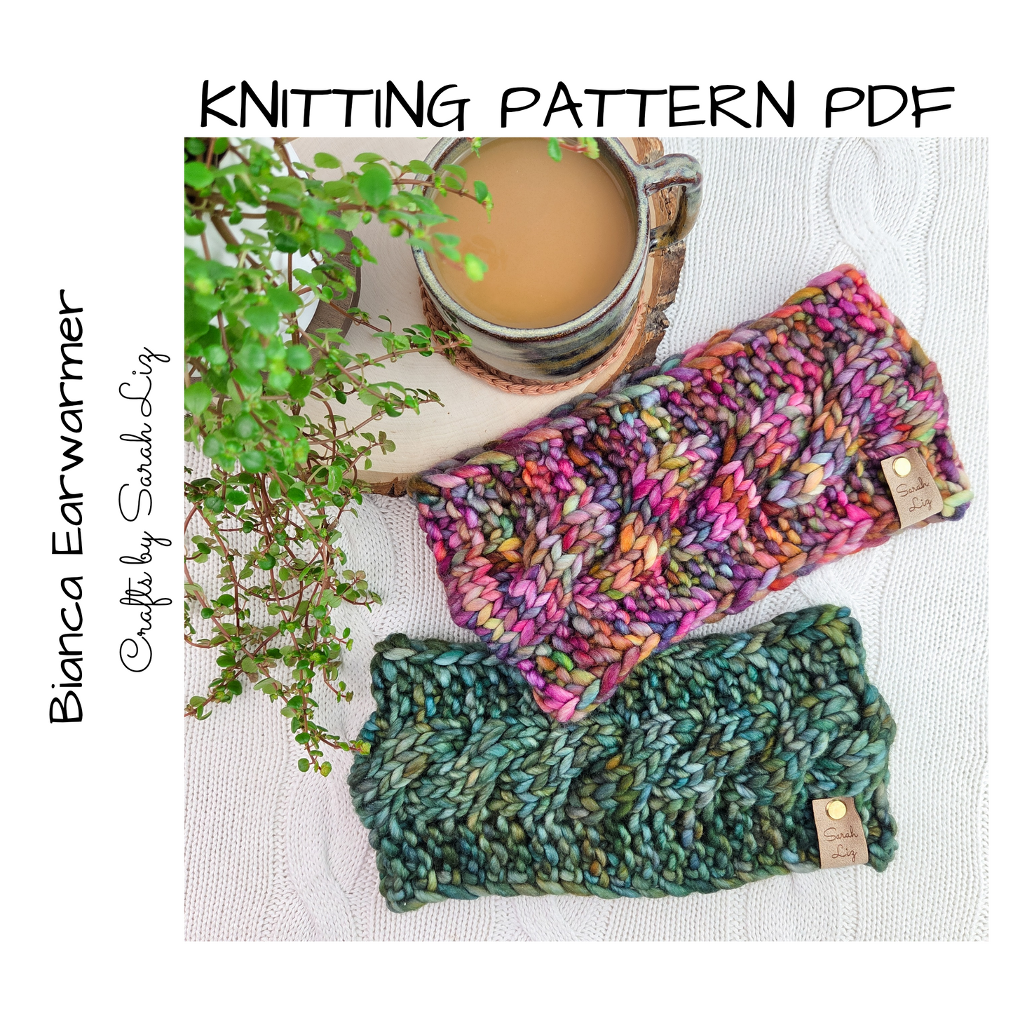 Knitting Pattern - Bianca Earwarmer