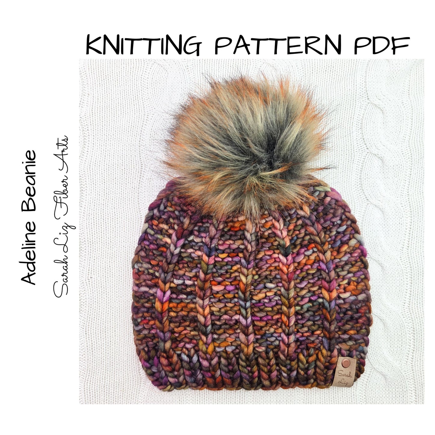 KNITTING PATTERN - Adeline Beanie