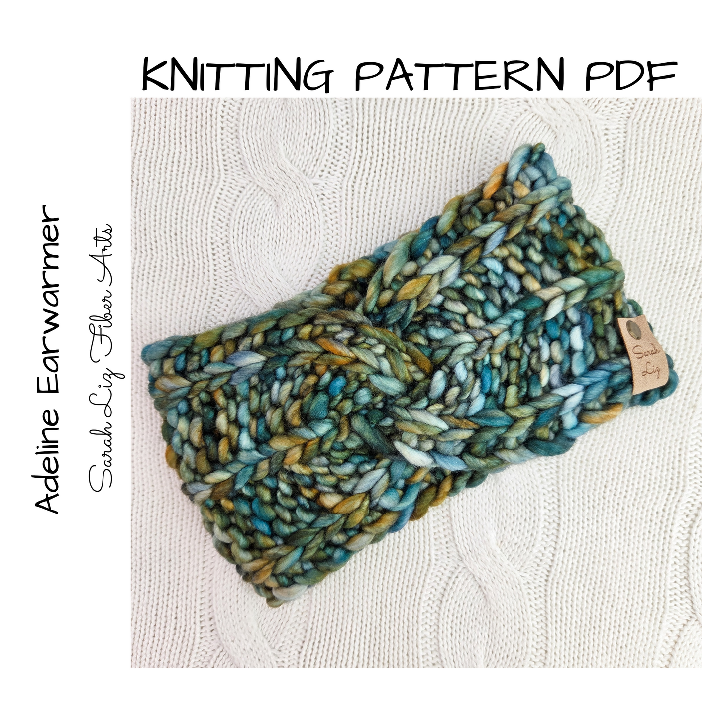 KNITTING PATTERN - Adeline Earwarmer