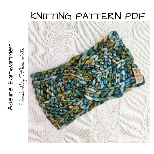 KNITTING PATTERN - Adeline Earwarmer