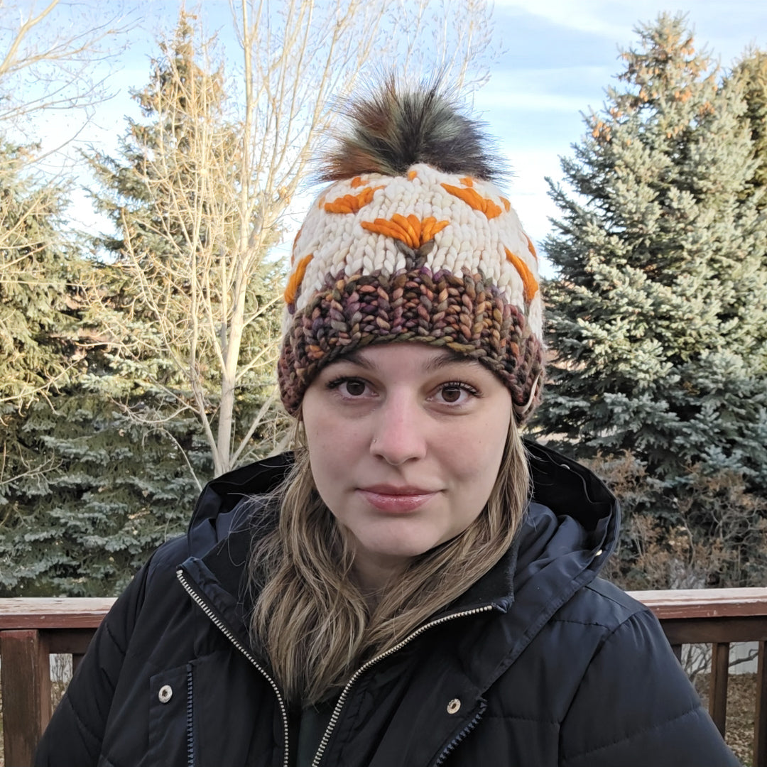 Dandelion Hat - Autumn colors