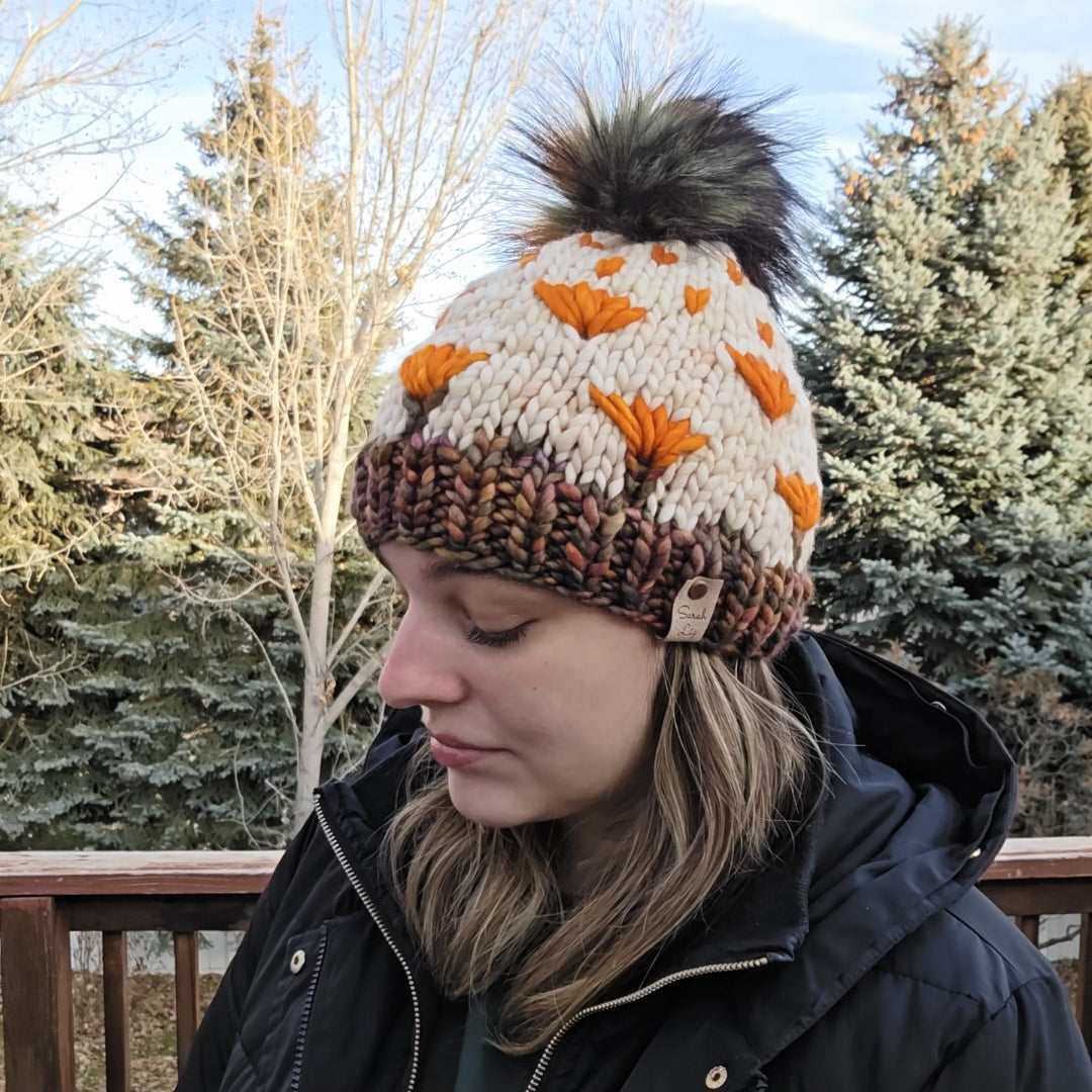 Dandelion Hat - Autumn colors