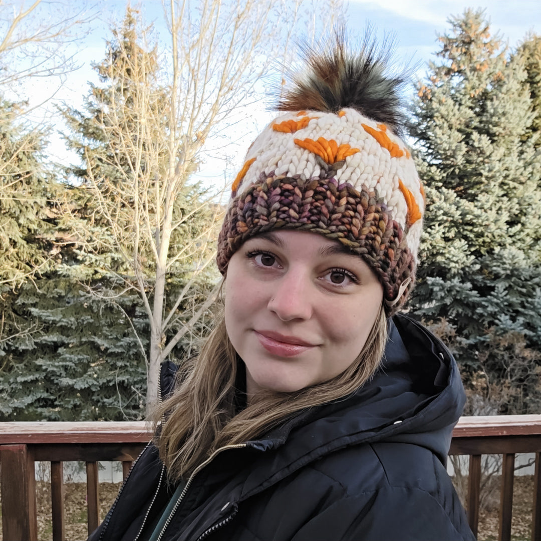 Dandelion Hat - Autumn colors