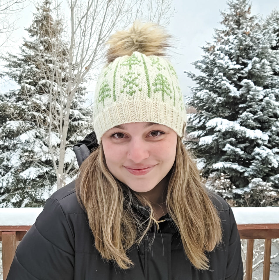 Knit Kit - Spruce Beanie - Moss