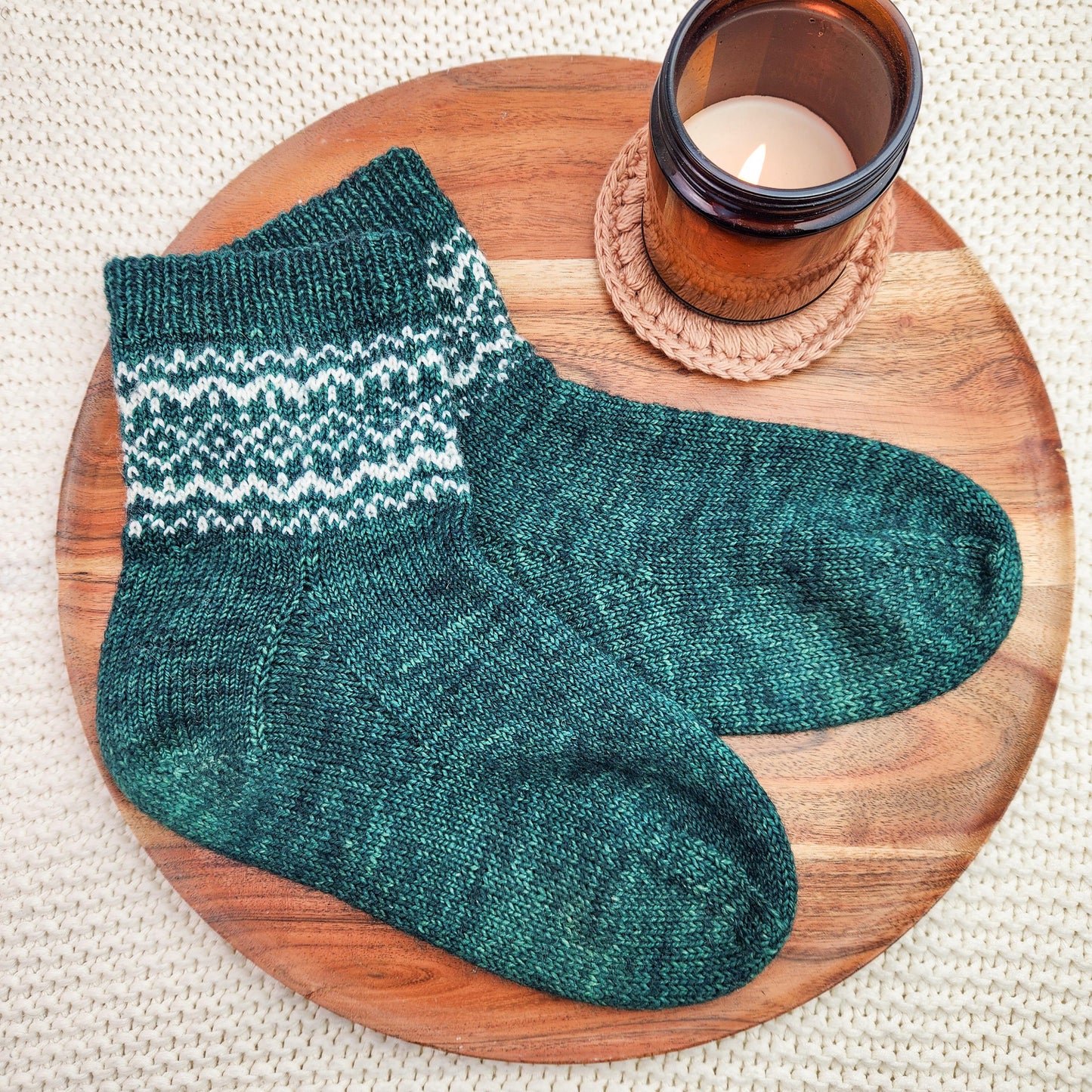 KNITTING PATTERN - Snow Days Socks