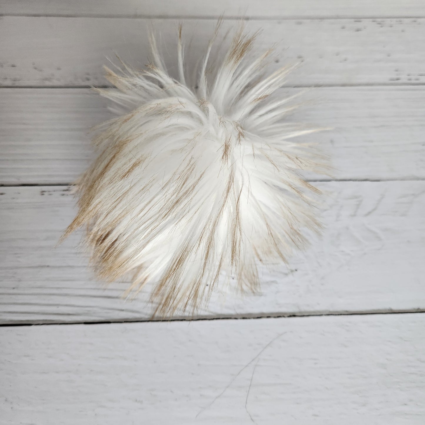 Coconut Faux Fur Pom