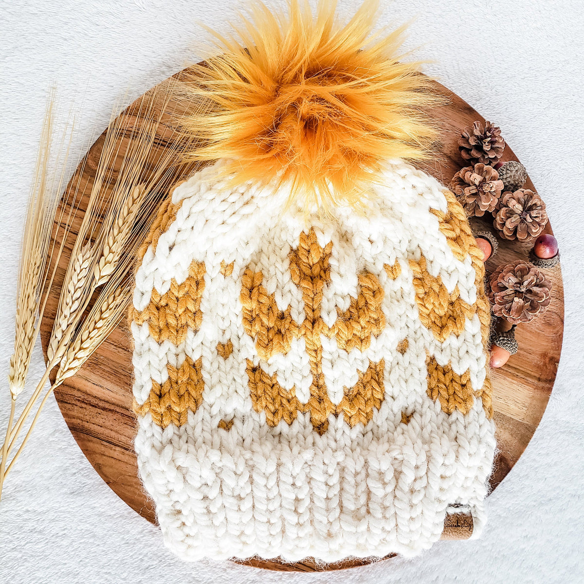 KNITTING PATTERN - Fields of Gold Beanie