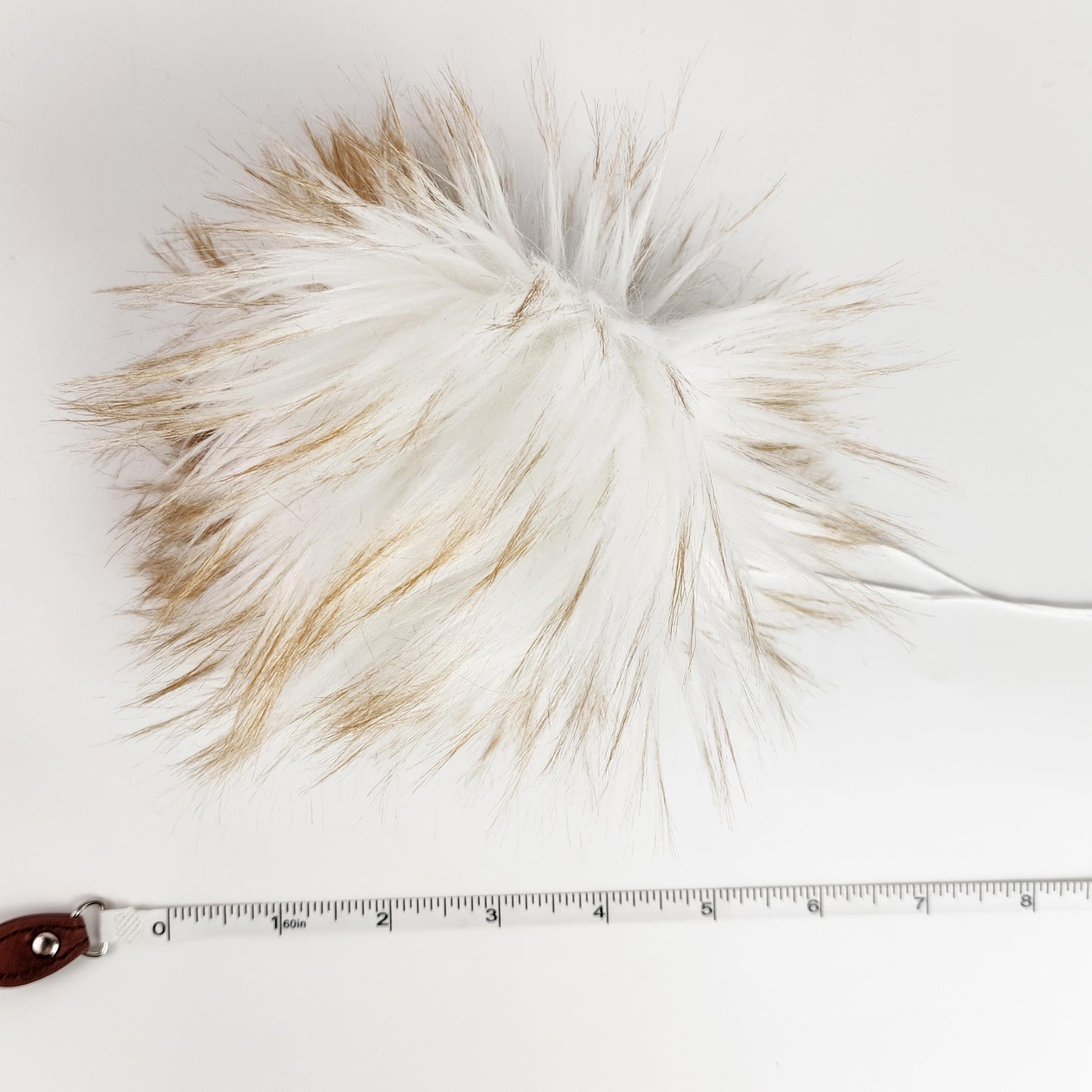 Coconut Faux Fur Pom
