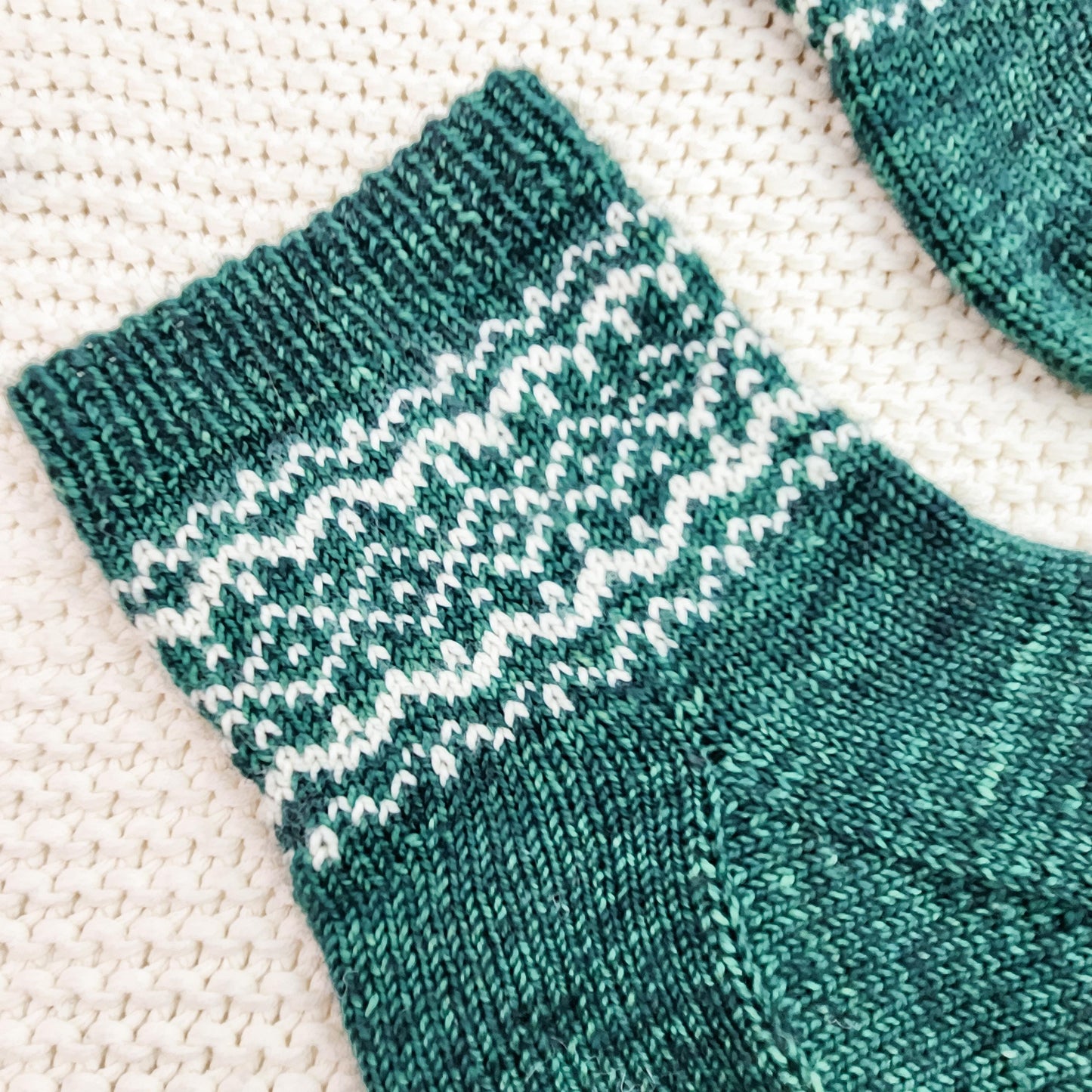 KNITTING PATTERN - Snow Days Socks
