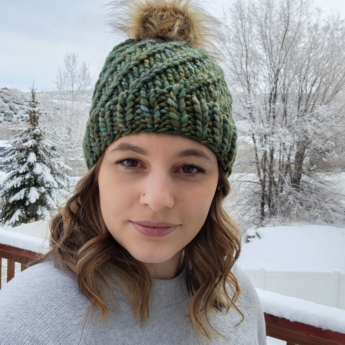 KNITTING PATTERN - Whirlwind Beanie