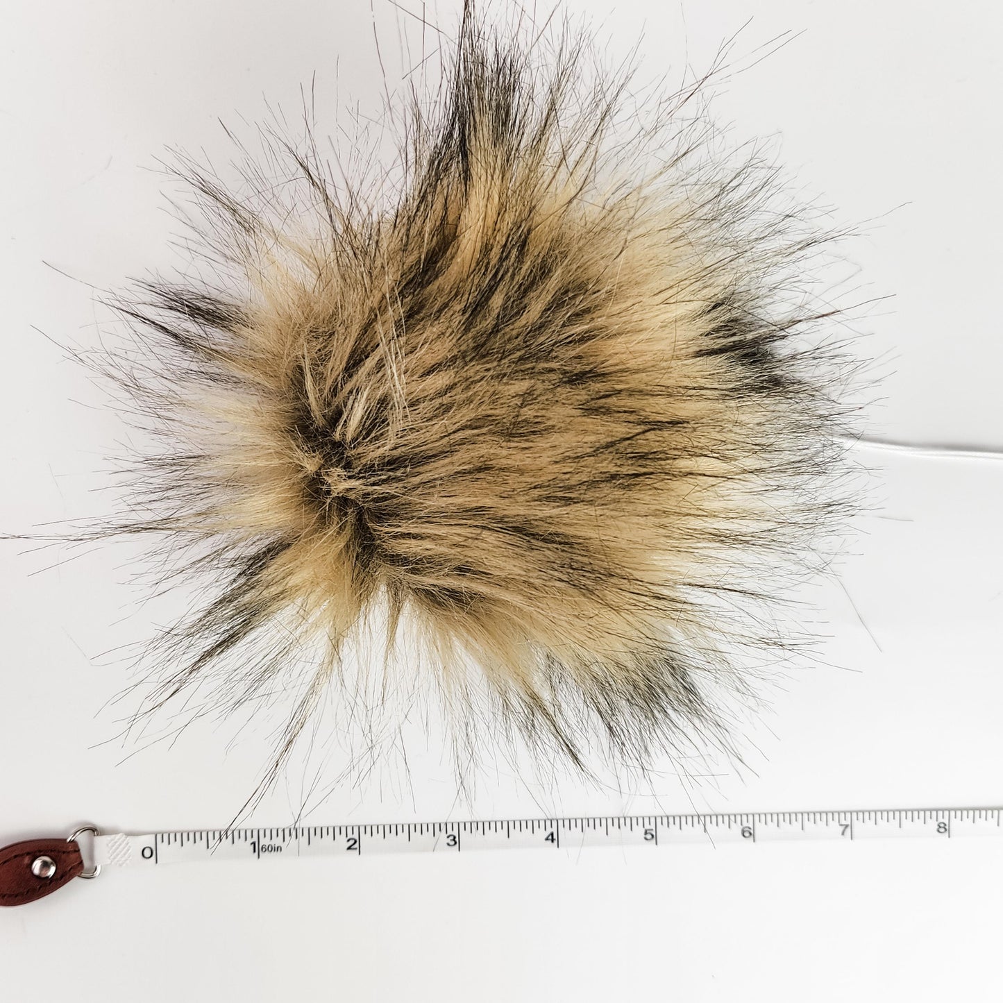 Coyote Faux Fur Pom