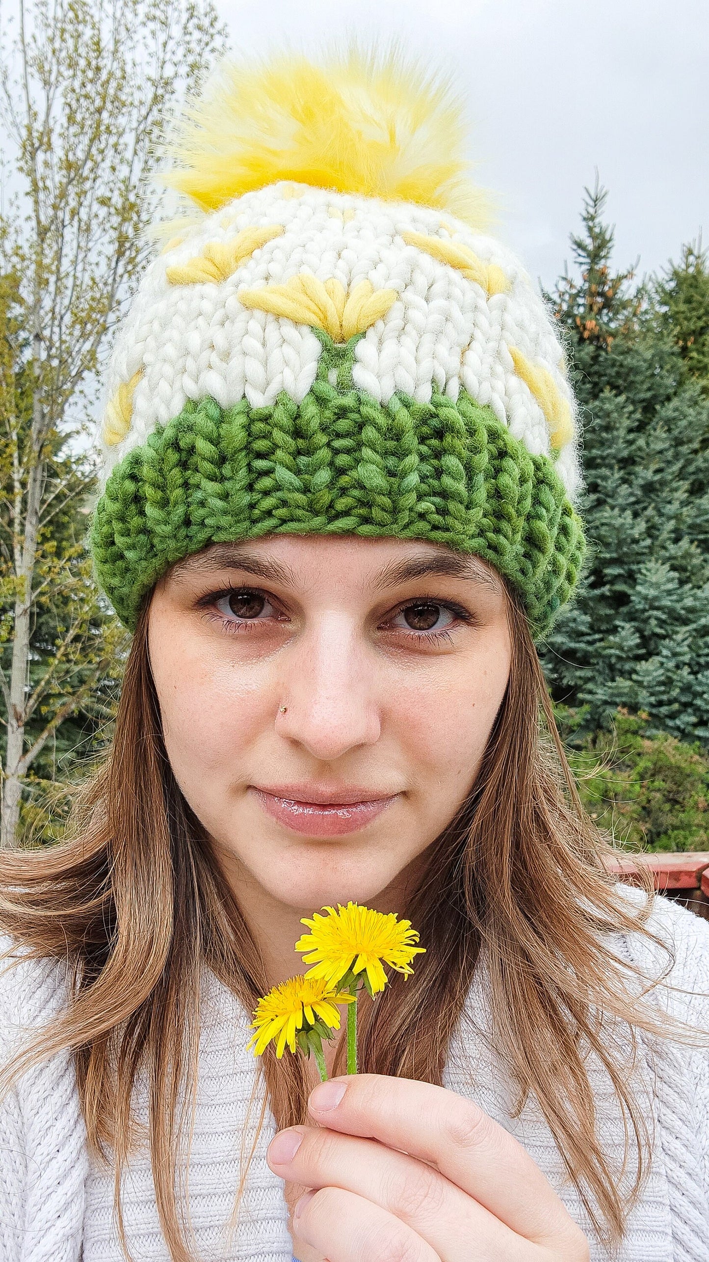 KNITTING PATTERN - Dandelion Hat