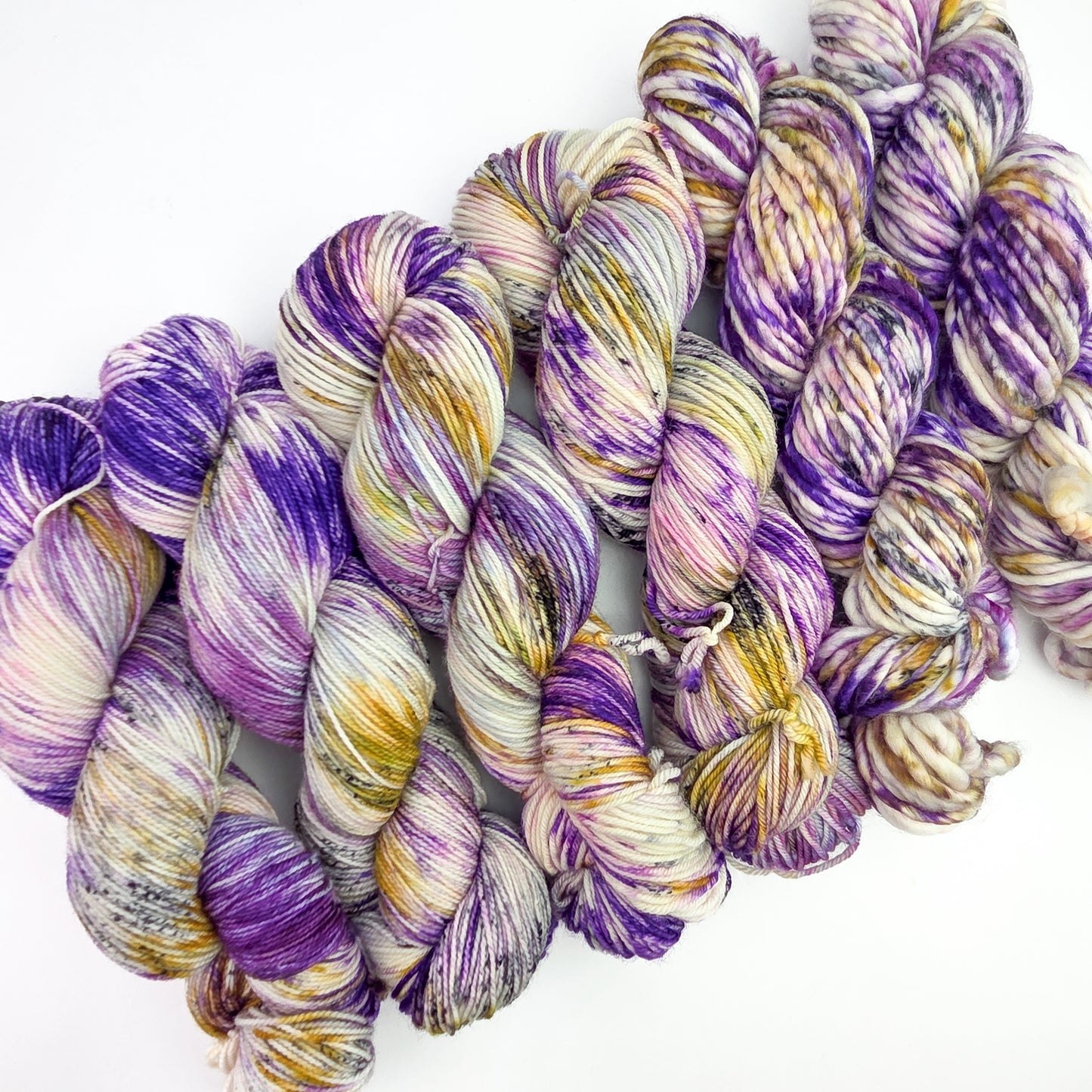 Hand Dyed Yarn - Amethyst