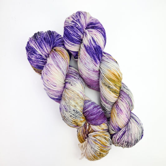 Hand Dyed Yarn - Amethyst